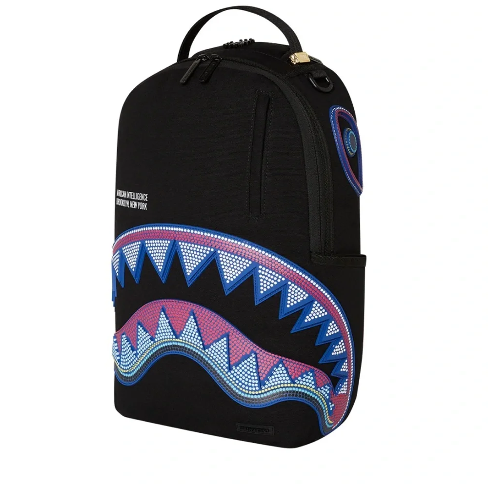 Sprayground Born & Raised AI Sand flower backpack